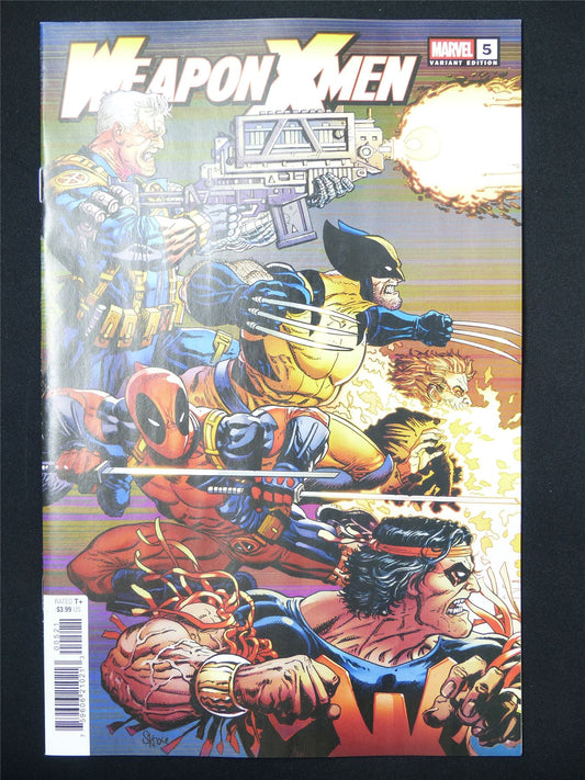 Weapon X-MEN #5 Variant - Aug 2025 Marvel Comic #18D