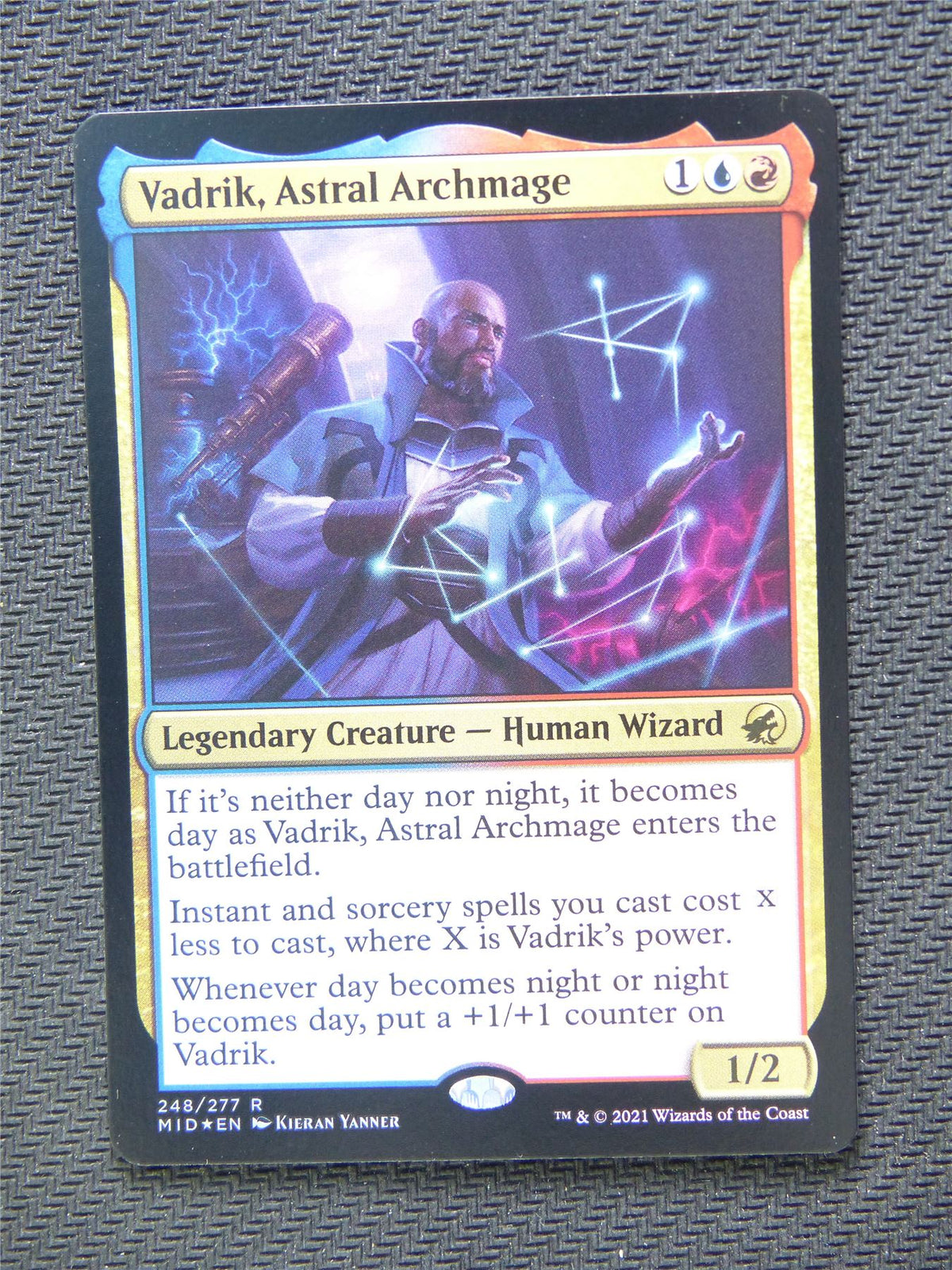 Vadrik Astral Archmage Foil Showcase - Innistrad - Mtg Card #3JM