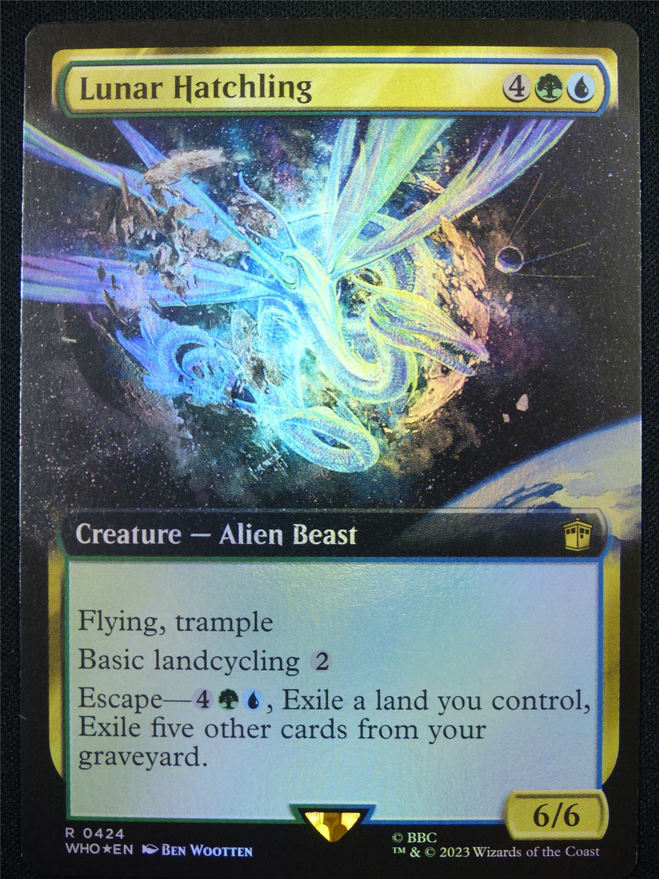 Lunar Hatchling Extended Foil - WHO - Mtg Card #80