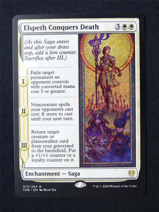 Elspeth Conquers Death - THB - Mtg Card #2M3