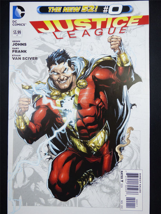 JUSTICE League #0 The New 52 - DC Comic #52D