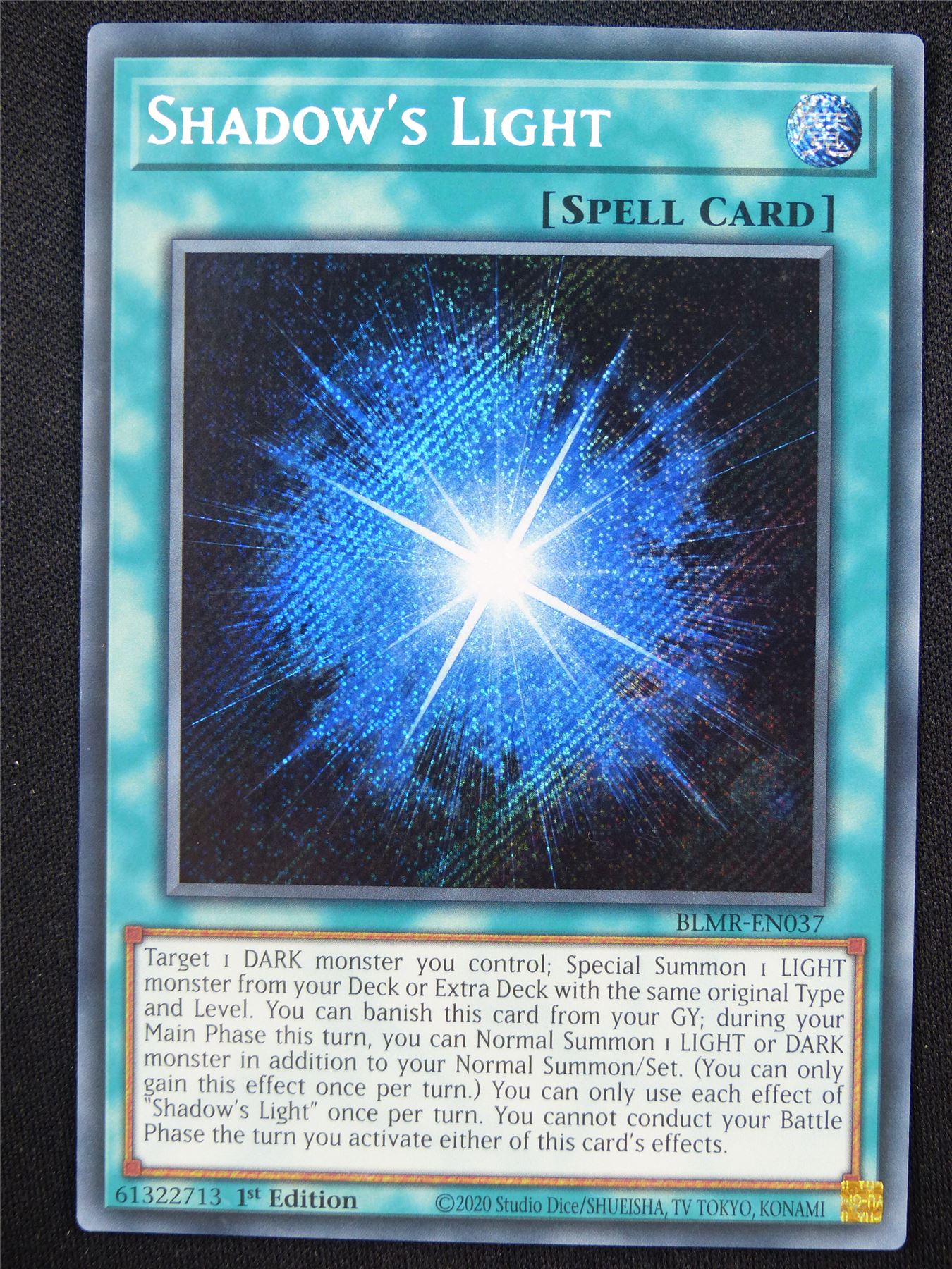 Shadow's Light BLMR Secret Rare - 1st ed Yugioh Card #4JC