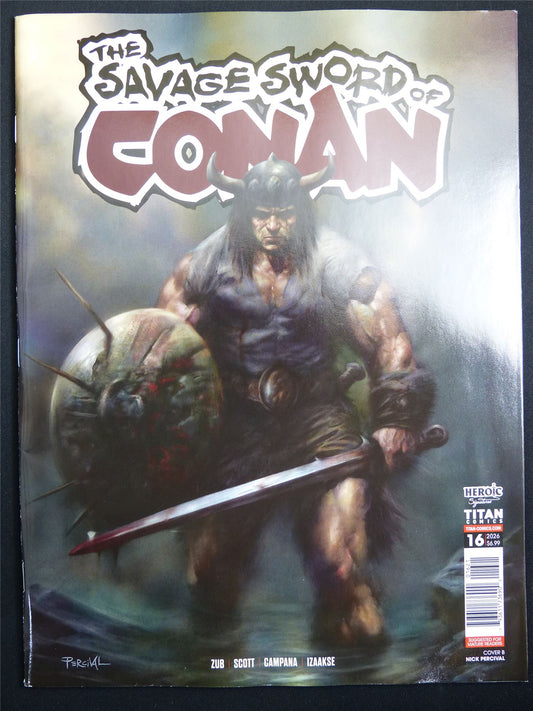 The Savage Sword of CONAN #16 Cvr B Magazine Comic #4KX