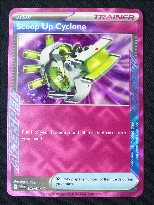 Scoop up Cyclone 162/167 Ace Spec Holo - Pokemon Card #222