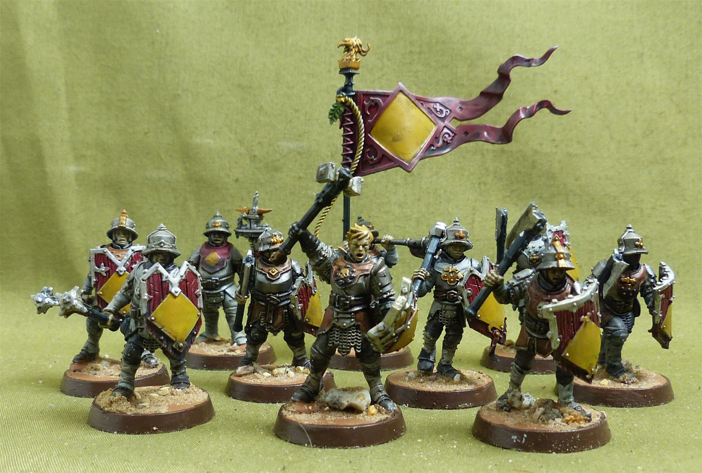 Freeguild Steelhelms painted - Cities of Sigmar - Warhammer AoS #5ZD