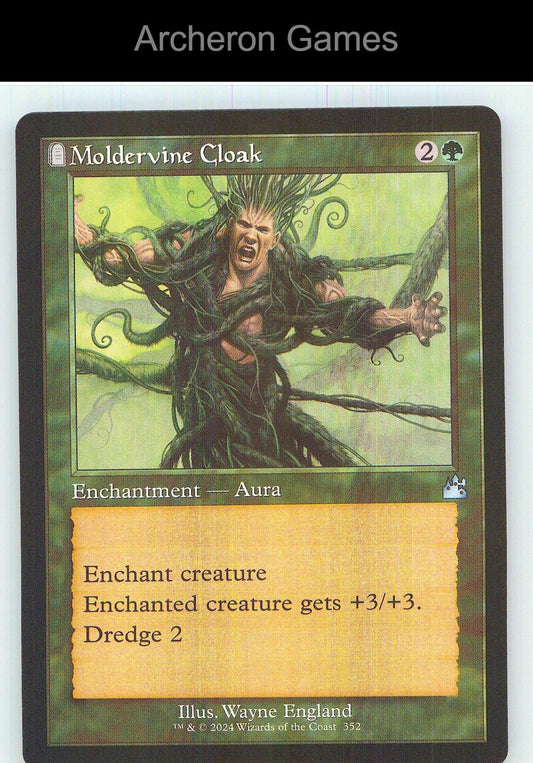 Moldervine Cloak (Retro Frame) RVR 352 UC MTG Card NM/EX+