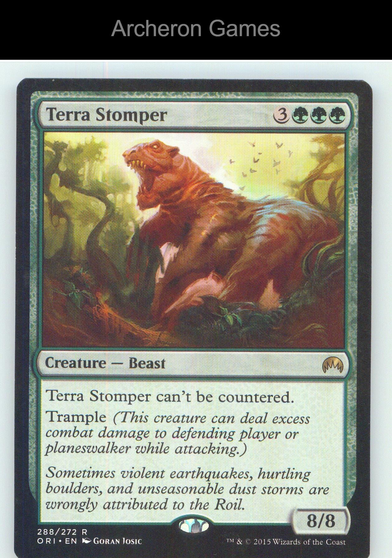 Terra Stomper ORI 288 R MTG Card NM/EX+