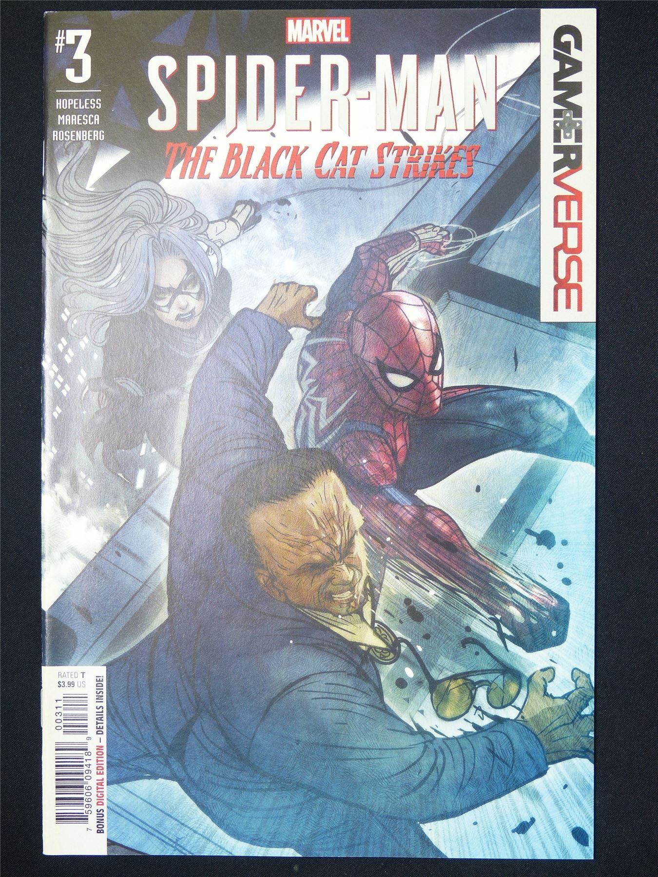 SPIDER-MAN: The Black Cat Strikes #3 - B&B Marvel Comic #8HB