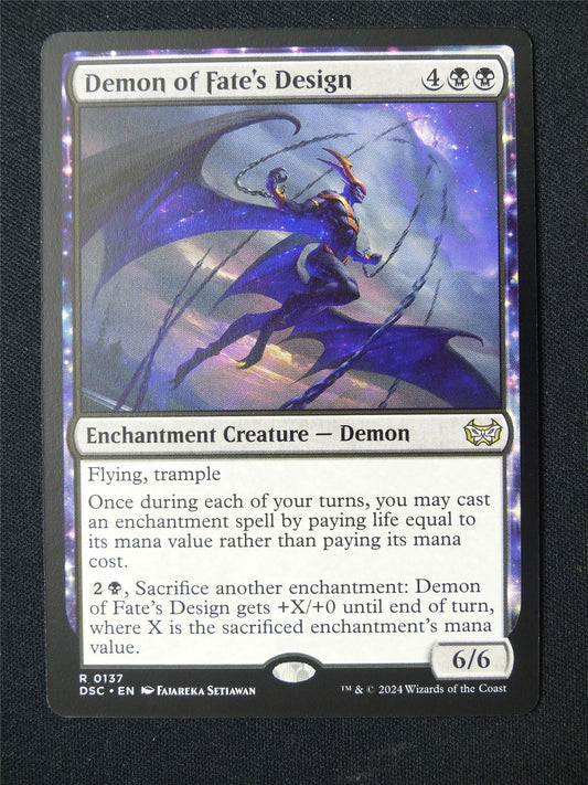 Demon of Fate's Design - DSC - Mtg Card #7BI
