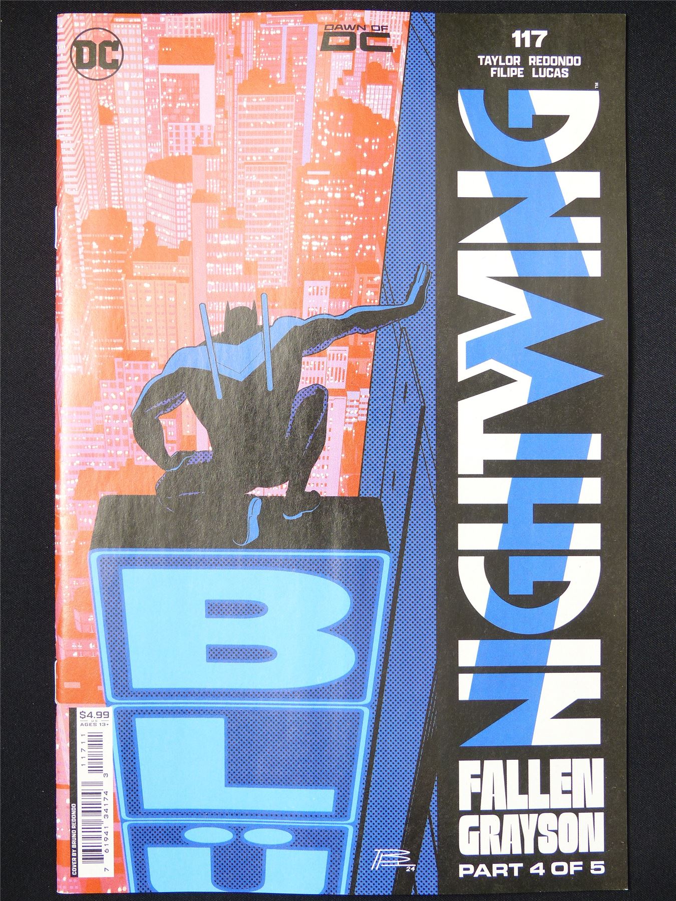 NIGHTWING #117 - B&B Oct 2024 DC Comic #F1