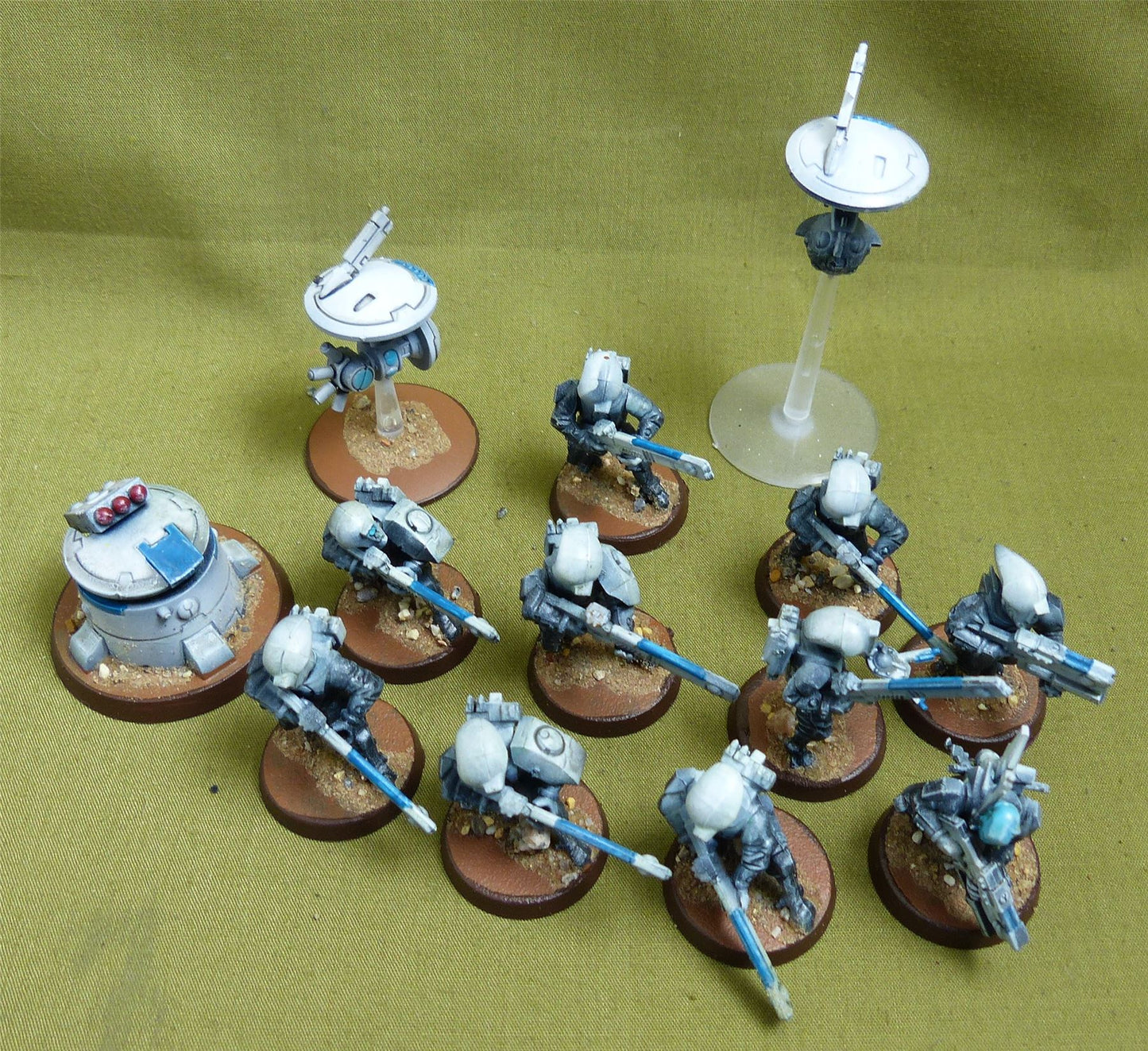 Fire Warriors Strike Team painted - Tau Empire - Warhammer 40K #2YY