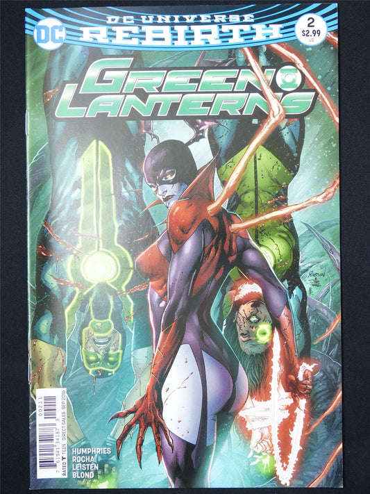 GREEN Lanterns #2 Rebirth - DC Comic #1E1