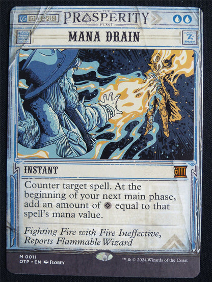 Mana Drain Showcase - OTP - Mtg Card #3FH
