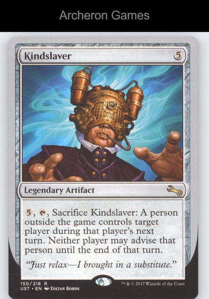 Kindslaver 150 R MTG Card Unstable