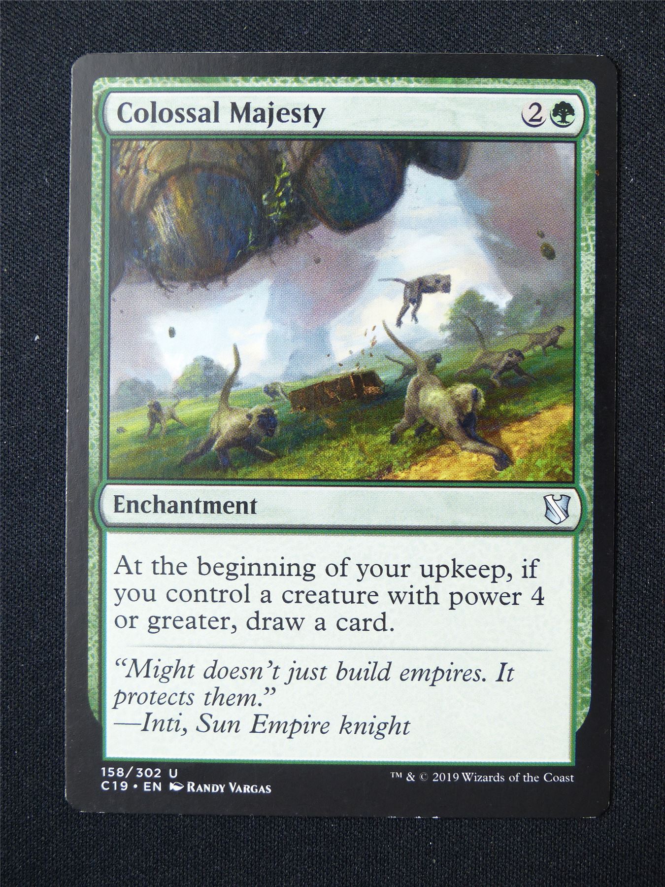 Colossal Majesty - C19 - Mtg Card #14