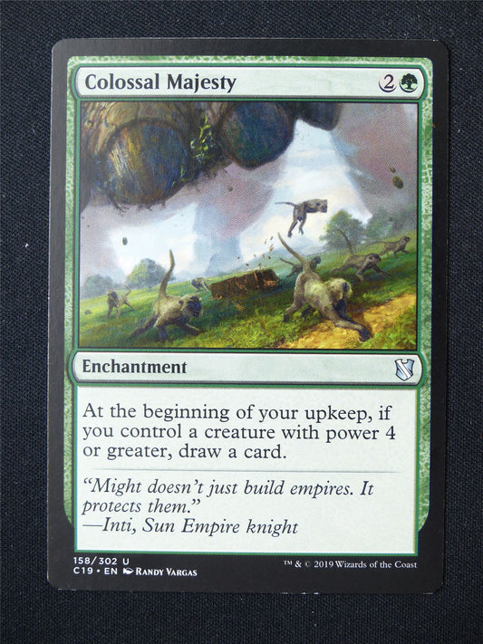 Colossal Majesty - C19 - Mtg Card #14