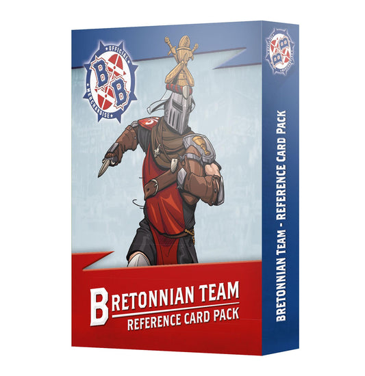 Bretonnian Team - Reference Card Pack - Warhammer: Blood Bowl - Available from 15/11/2025