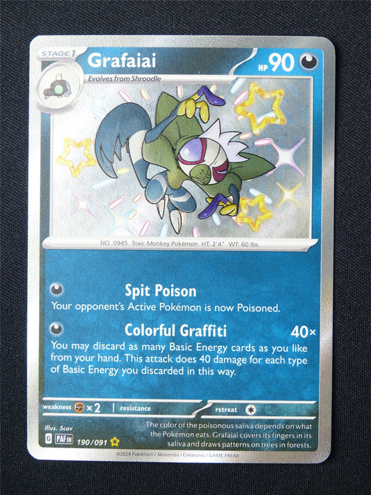 Grrafaiai 190/091 Shiny Holo - Pokemon Card #5Y8