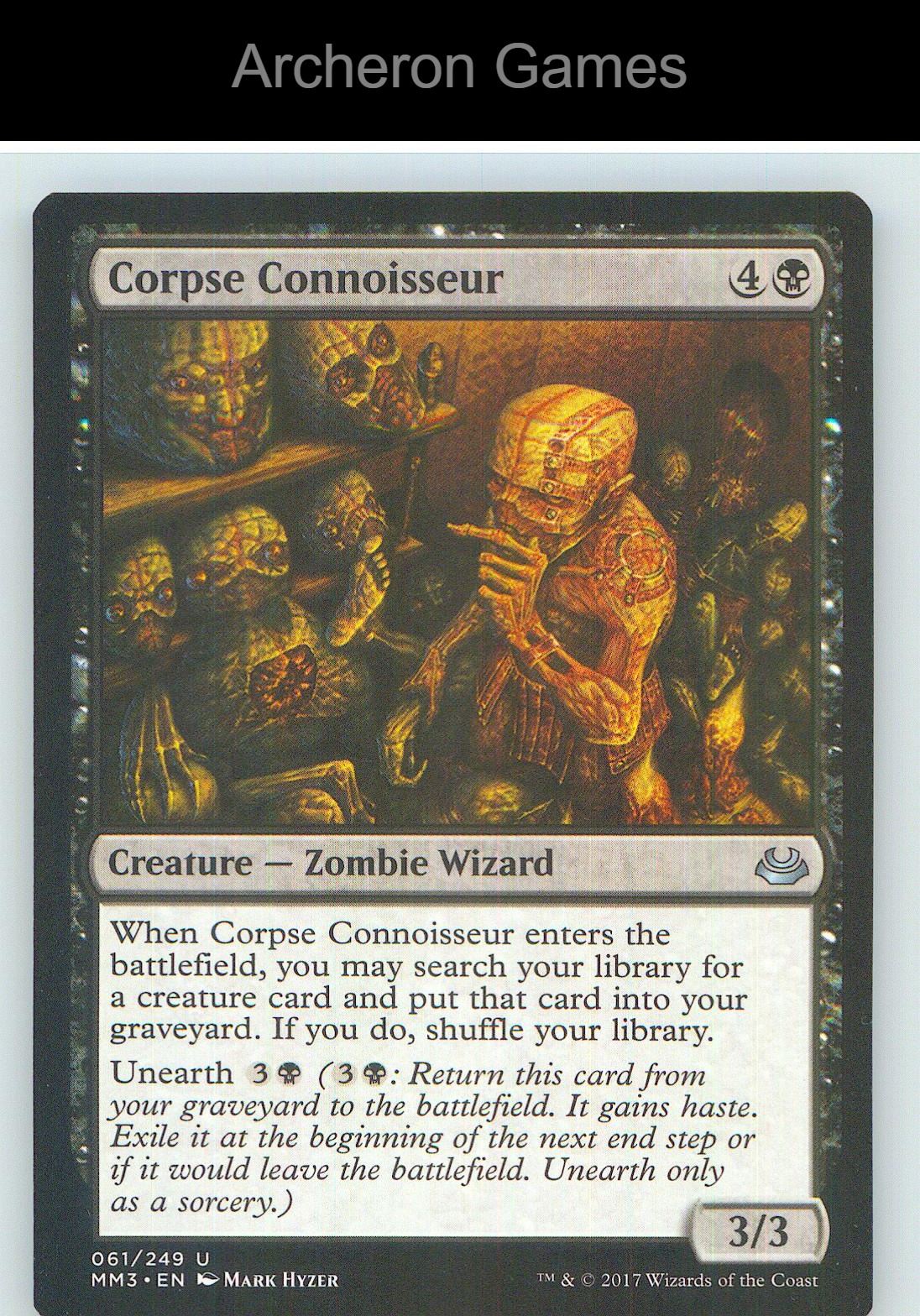 Corpse Connoisseur MM3 61 UC MTG Card NM/EX+