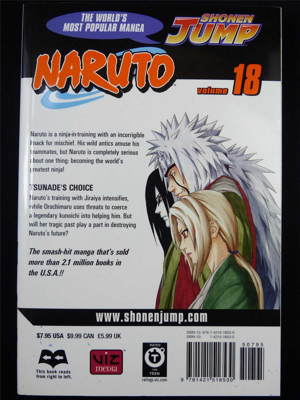 NARUTO Volume 18 - Shonen Jump Viz Manga #3I3