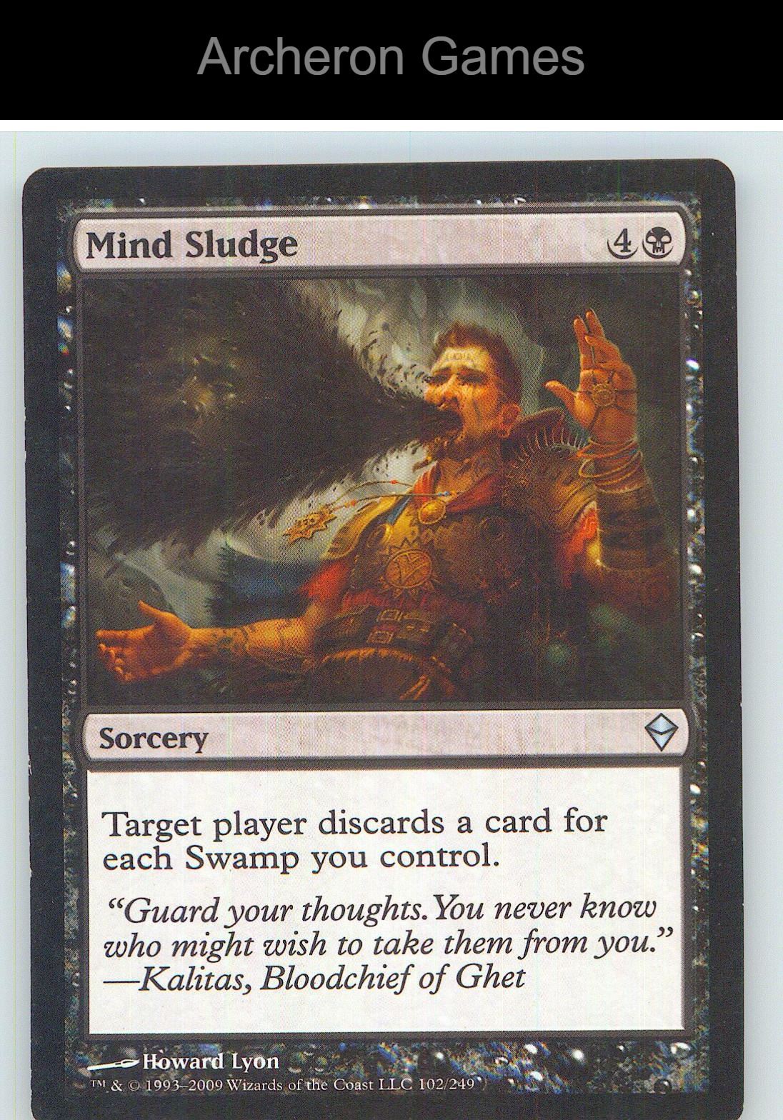 Mind Sludge ZEN 102 UC MTG Card NM/EX+