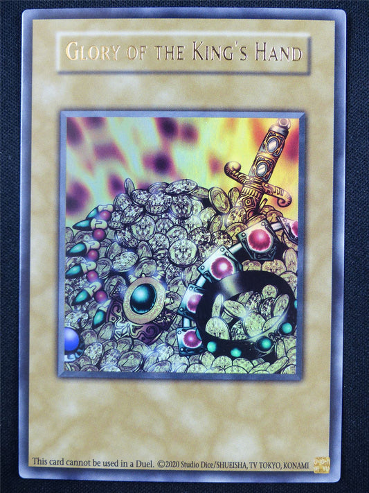 Glory of the King's Hand Prize Card Ultra Rare - Yugioh Card #1IK