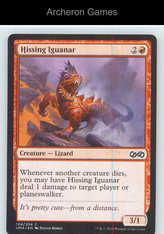 Hissing Iguanar UMA 134 C MTG Card NM/EX+
