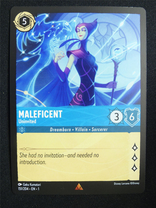 Maleficent Uninvited 151/204 - Lorcana Card #185