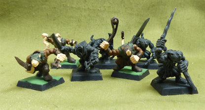 Classic Clan Rats set of 7 OOP - Skaven - Warhammer Old World #12H