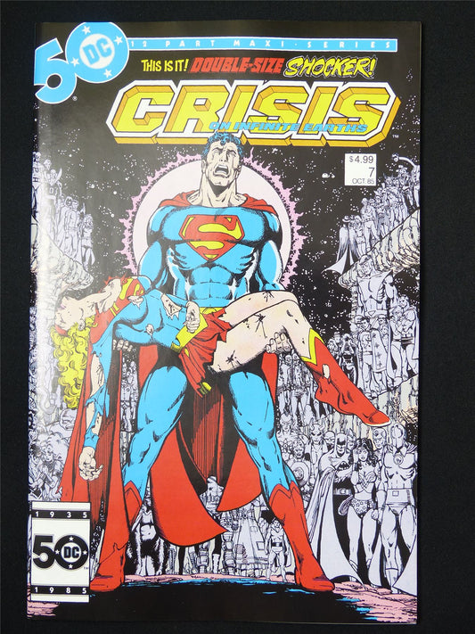 CRISIS on Infinite Earths #7 Facsimile Ed - B&B Dec 2024 DC Comic #2VA