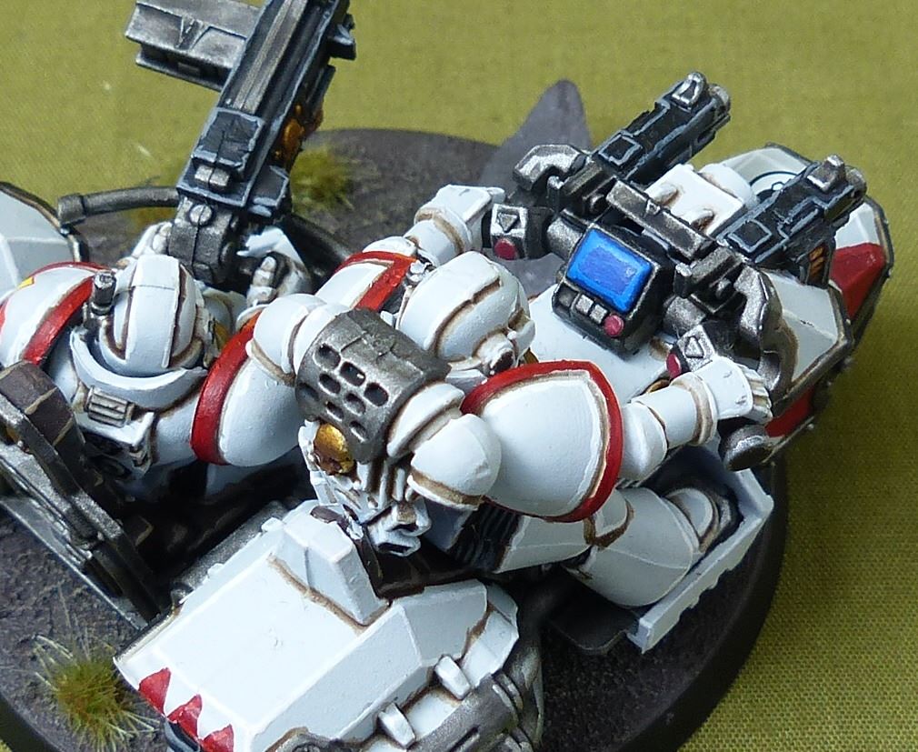 Attack Bike - Space Marines White Scars - Warhammer 40K #2G9