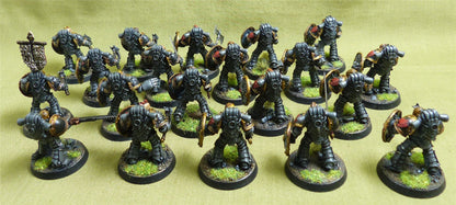 MKIII Tactical Squad with Upgrades painted - Space Wolves - Warhammer Horus Heresy #4XM
