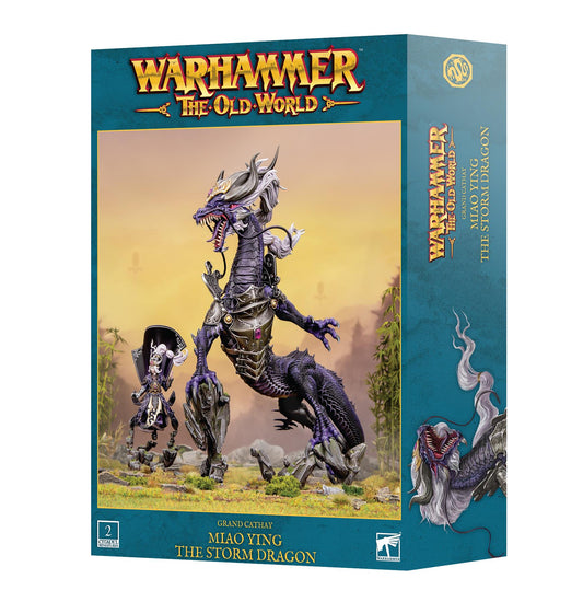 MIAO YING THE STORM DRAGON - GRAND CATHAY - WARHAMMER: THE OLD WORLD - AVAILABLE FROM 06/09/2025