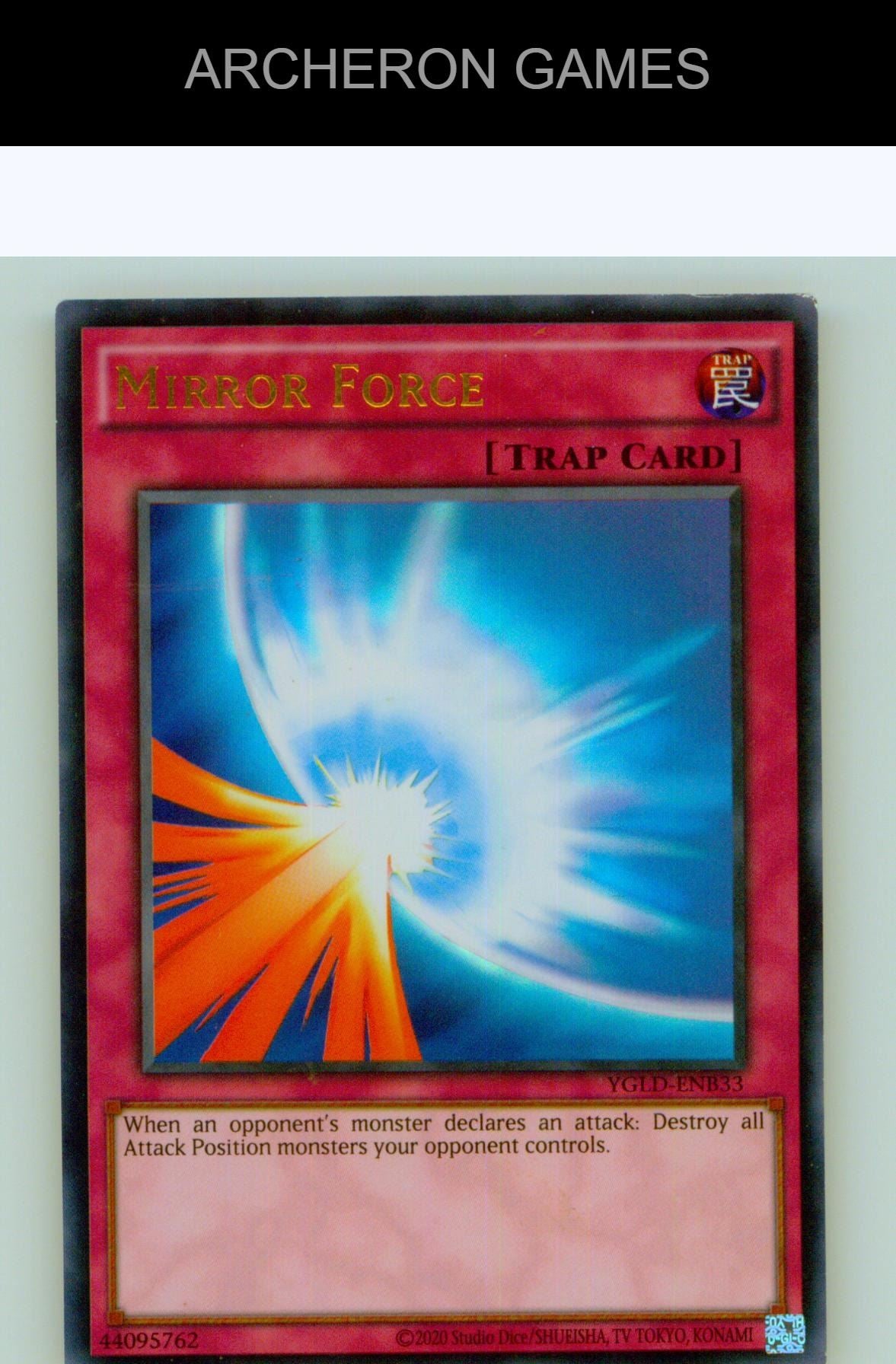 Mirror Force (B) Ultra Rare YUGIOH Card Unlimited