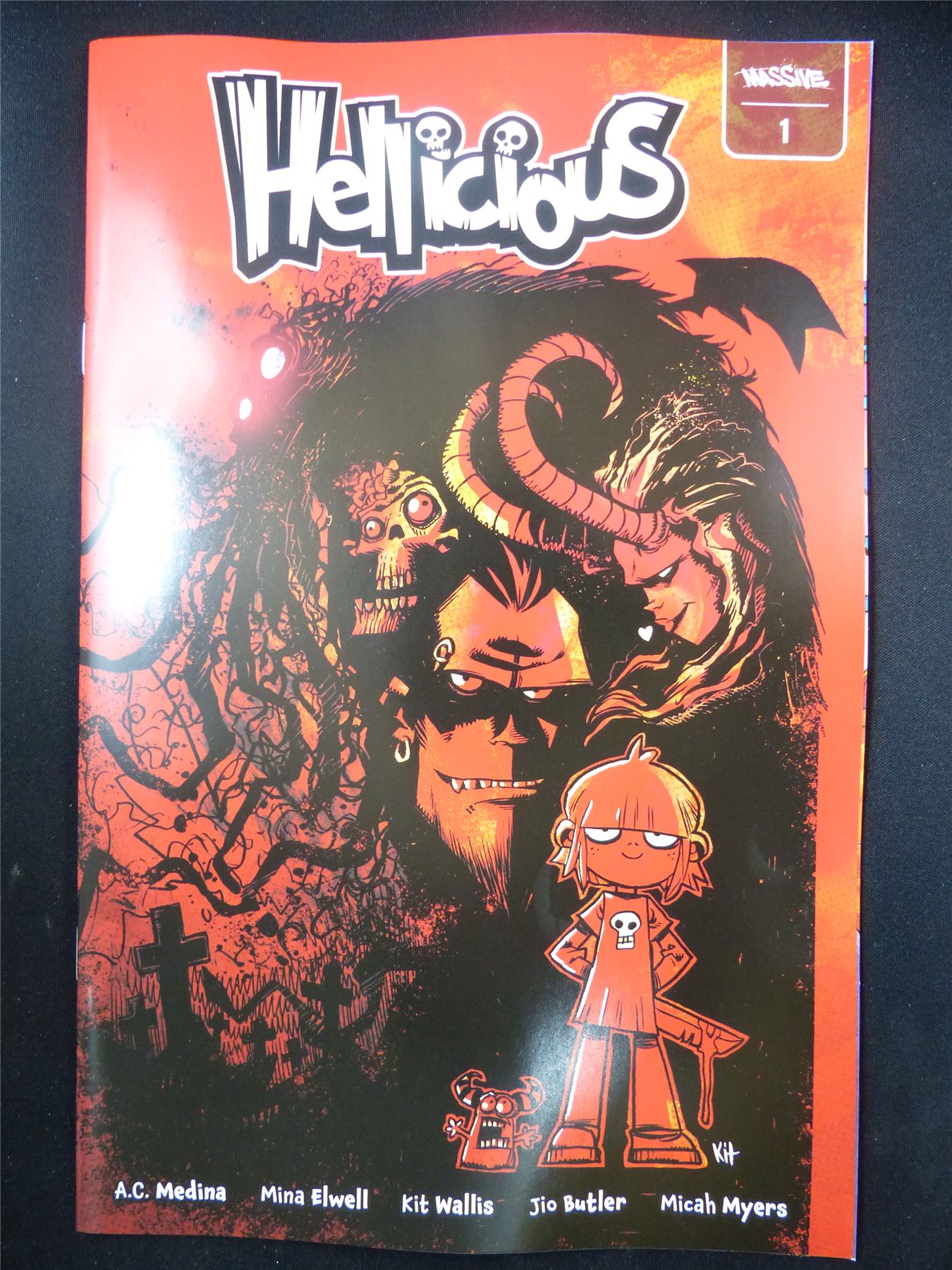 HELLICIOUS #1 - Nov 2023 Massive Comic #X9