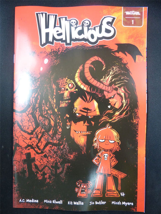 HELLICIOUS #1 - Nov 2023 Massive Comic #X9