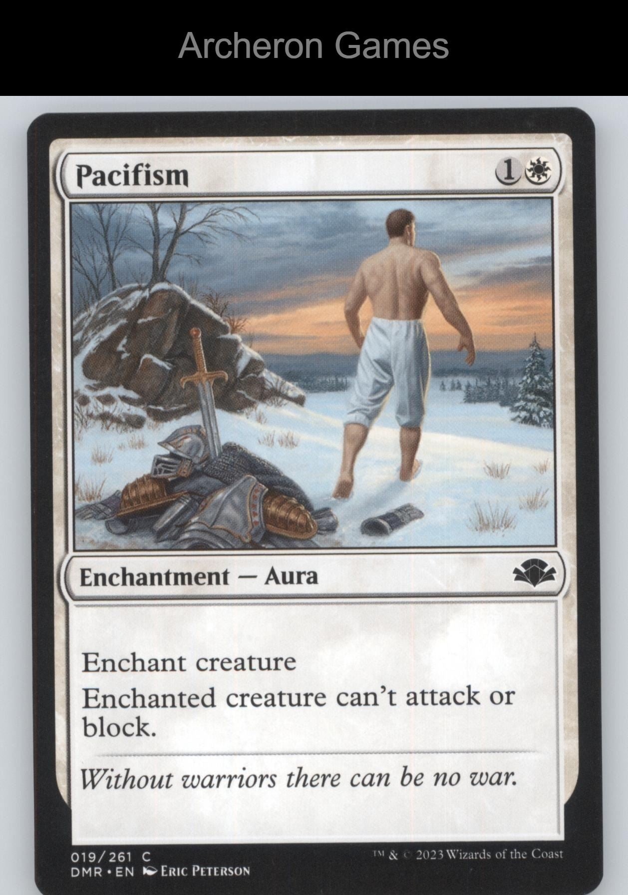 Pacifism 23 C MTG Card Eternal Masters