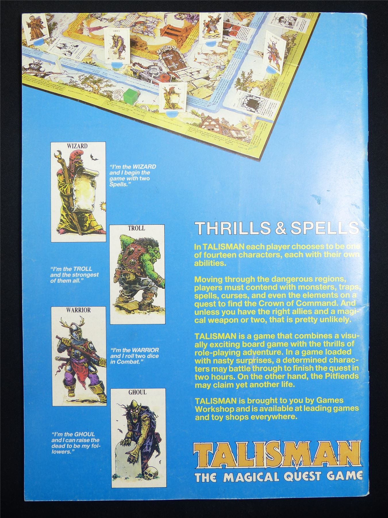 Vintage White Dwarf #62 OOP - Warhammer Magazine #LA