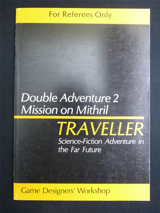 Traveller: Double Adventure 2 Mission on Mithril - Roleplaying Booklet #2TX
