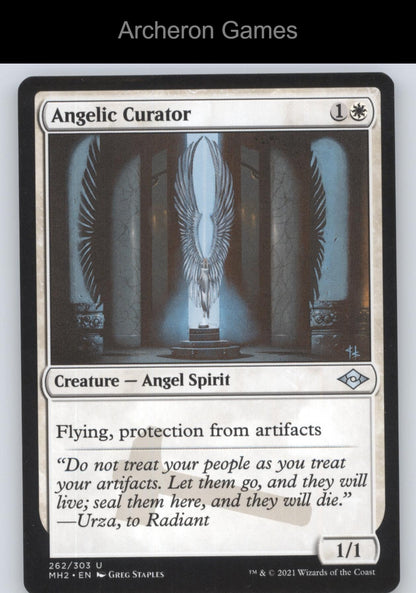 Angelic Curator 262 UC MTG Card Modern Horizons 2
