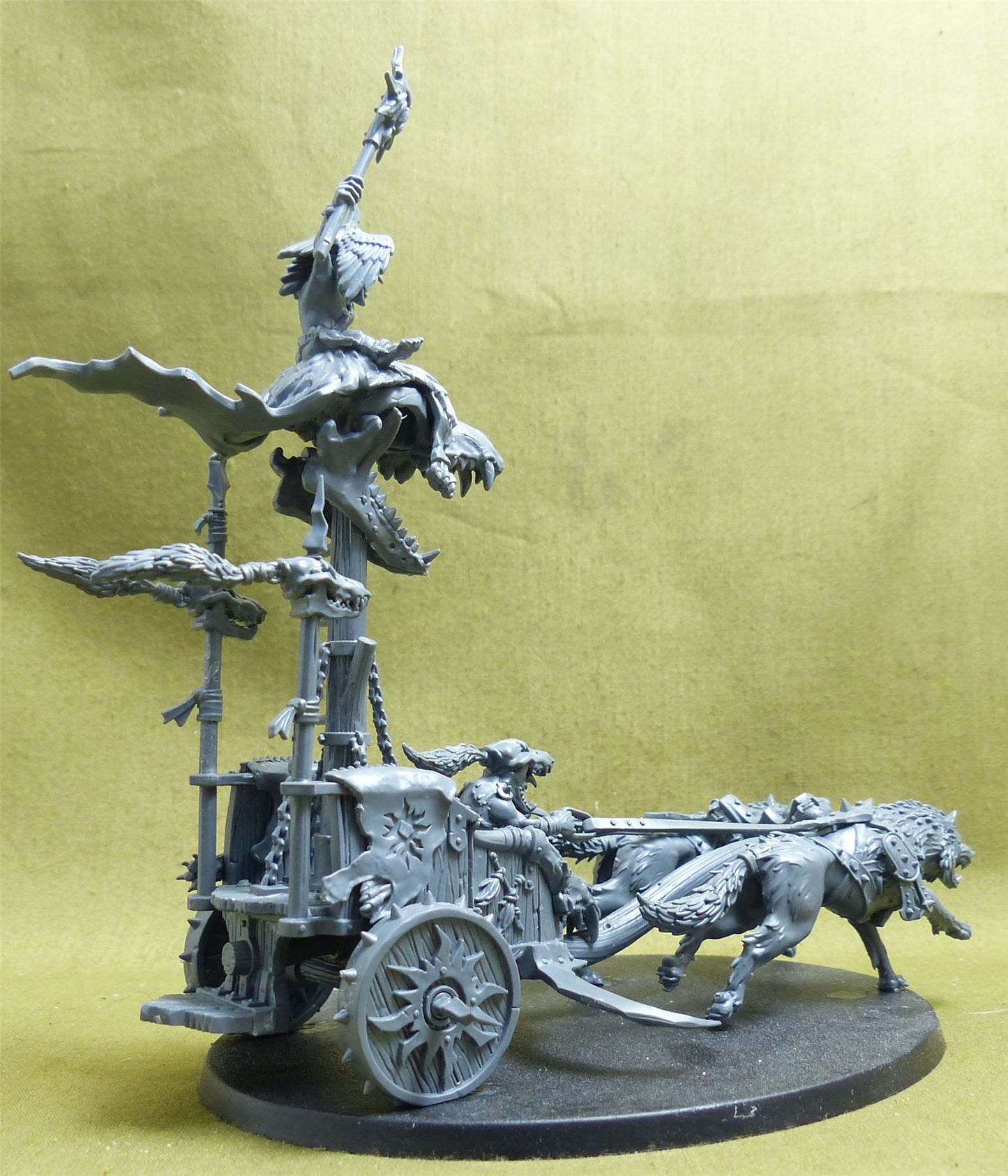Frazzlegit Shaman on War-Wheela - Gloomspite Gitz - Warhammer AoS #2QM