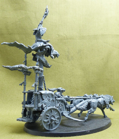 Frazzlegit Shaman on War-Wheela - Gloomspite Gitz - Warhammer AoS #2QM