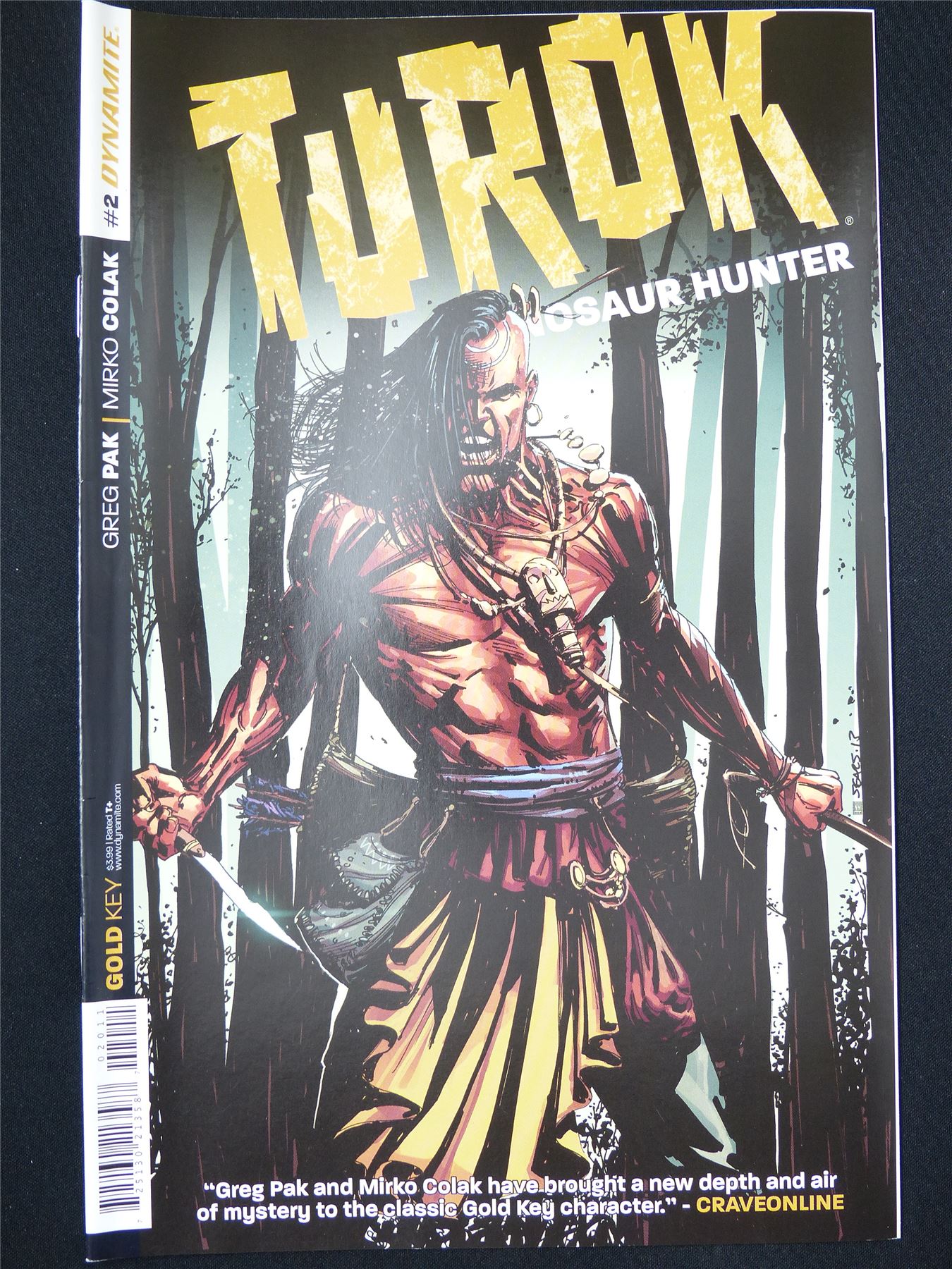 TUROK Dinosaur Hunter #2 - Dynamite Comic #151