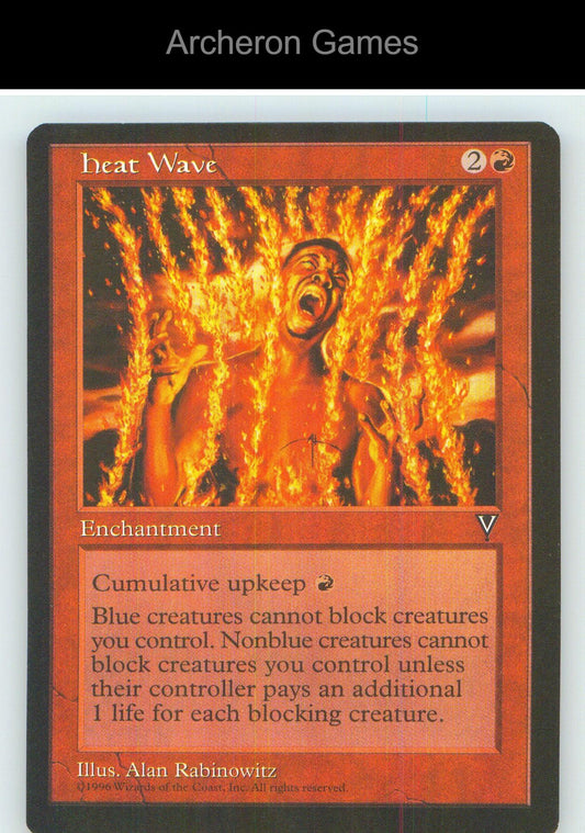 Heat Wave VIS UC MTG Card NM/EX+