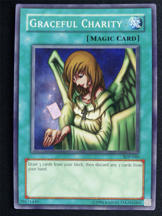 Graceful Charity SDP Super Rare - Yugioh Card #4RX