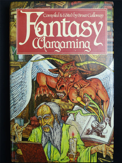 Fantasy Wargaming by Bruce Gallonwan - Roleplay Novel Hardback #B3