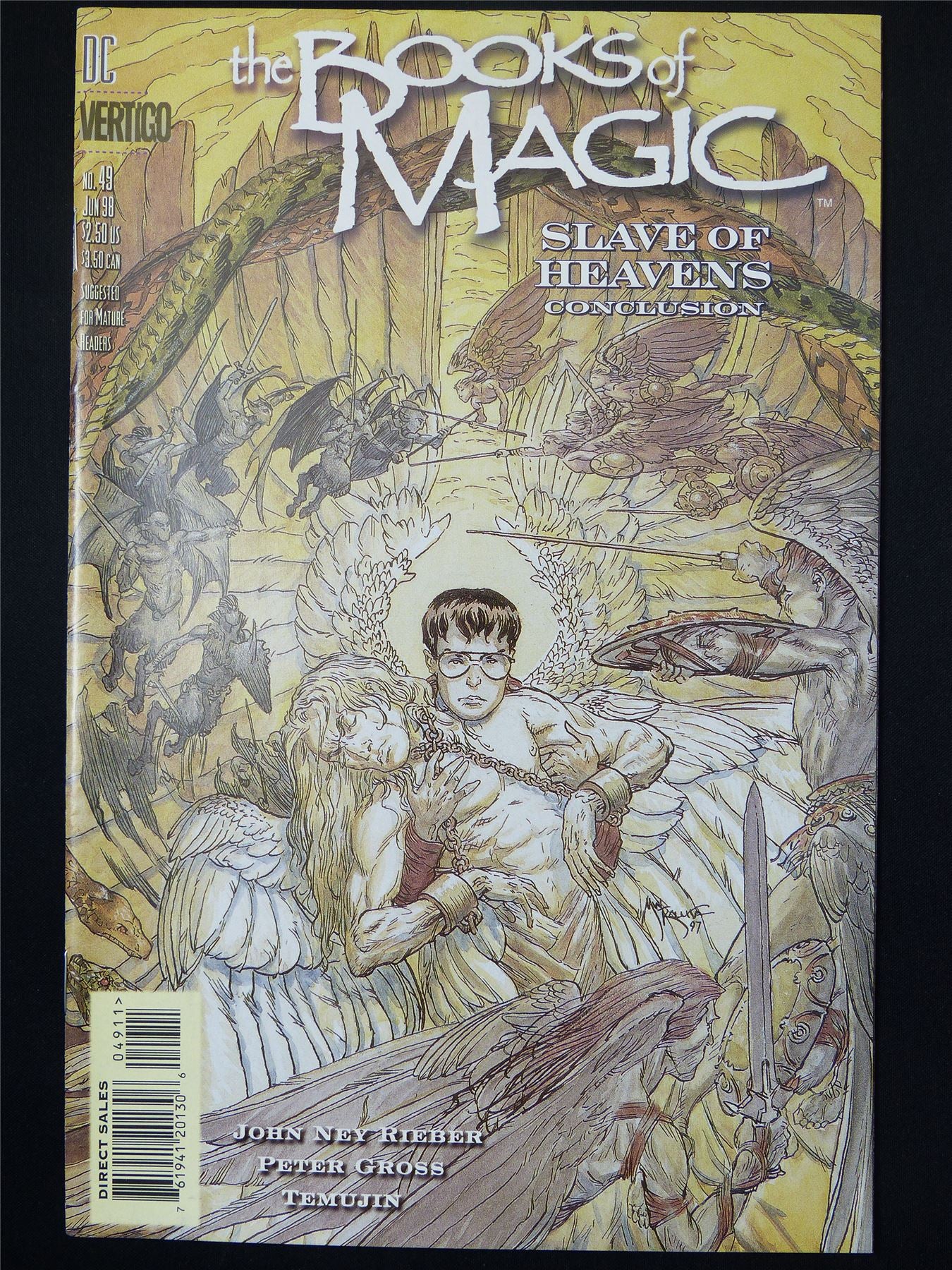 The BOOK of Magic: Slave of Heavens conclusion #49 - DC Vertigo Comic #QV