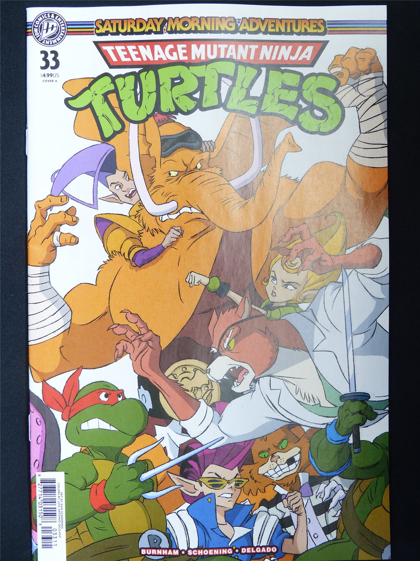 TEENAGE Mutant Ninja Turtles Saturday Morning Adventures #33 - Jan 2026 ID Comic #1JR