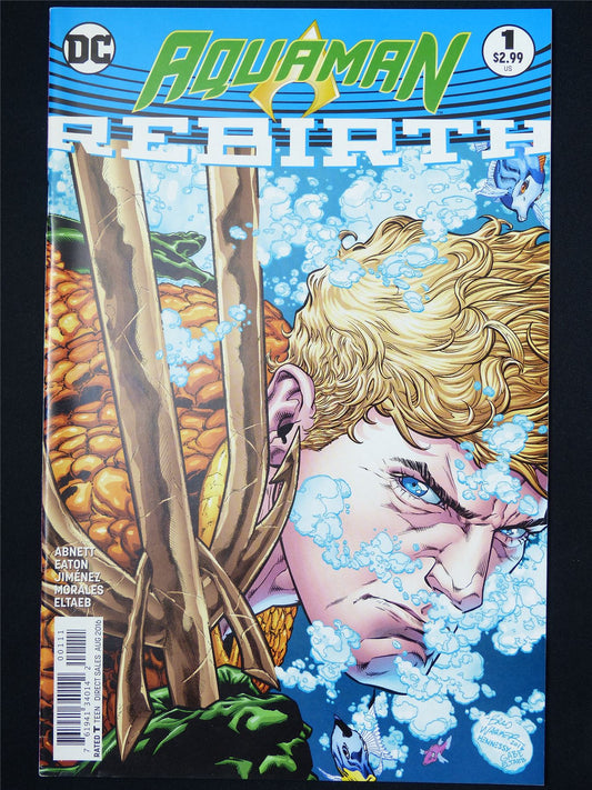 AQUAMAN: Rebirth #1 - DC Comic #1HS