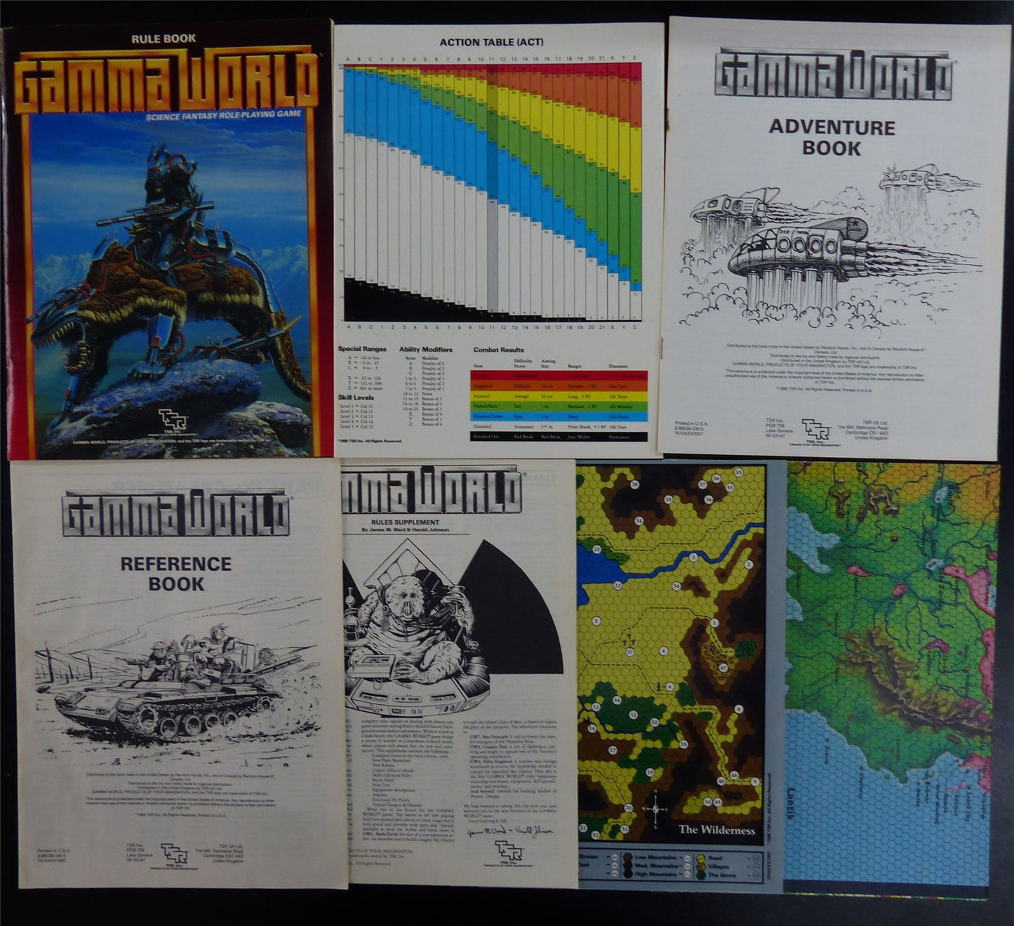 Gamma World: Science-Fantasy Roleplaying Game OOP - TSR Games #221